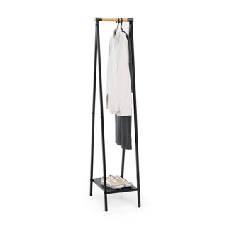 Brabantia linn kledingrek, compact - zwart