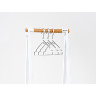 Brabantia linn kledingrek, compact - wit