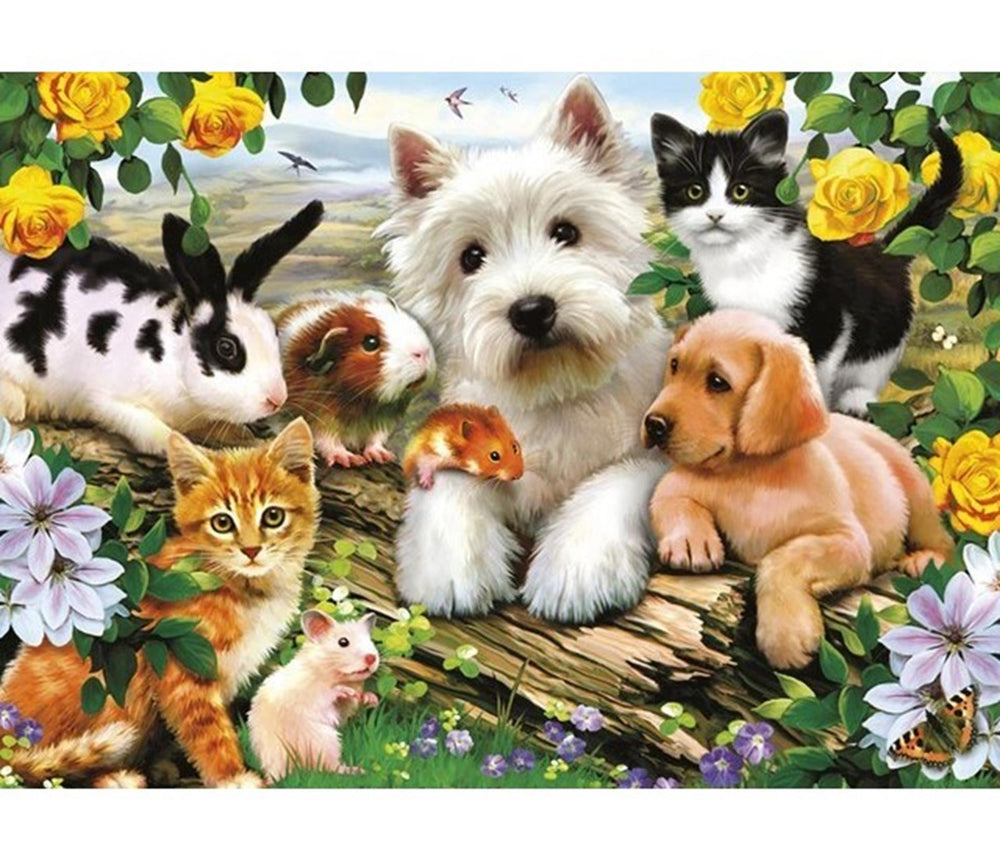 Ravensburger puzzle animal friends - jigsaw puzzle - 300 pieces