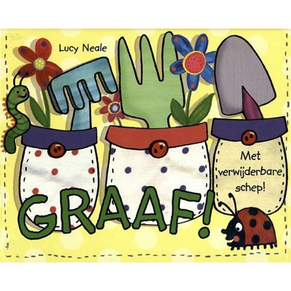 Rebo prentenboek hardcover graaf! met verwijderbare schep.