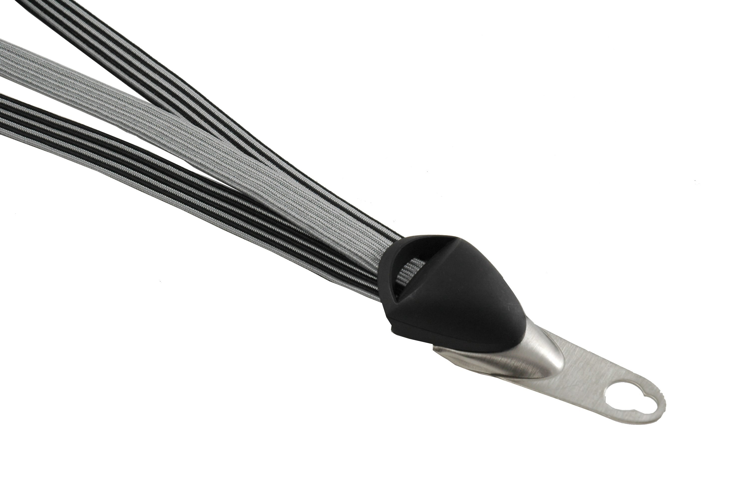 Cordo snelbinder e-bike trio zilver-grijs met afneembare platen
