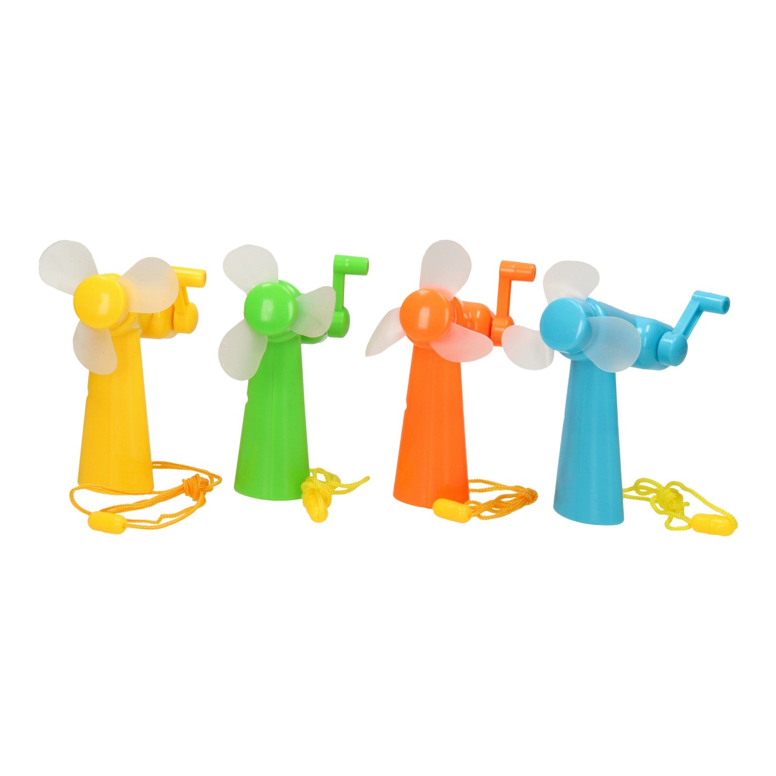 Hand ventilator gekleurd