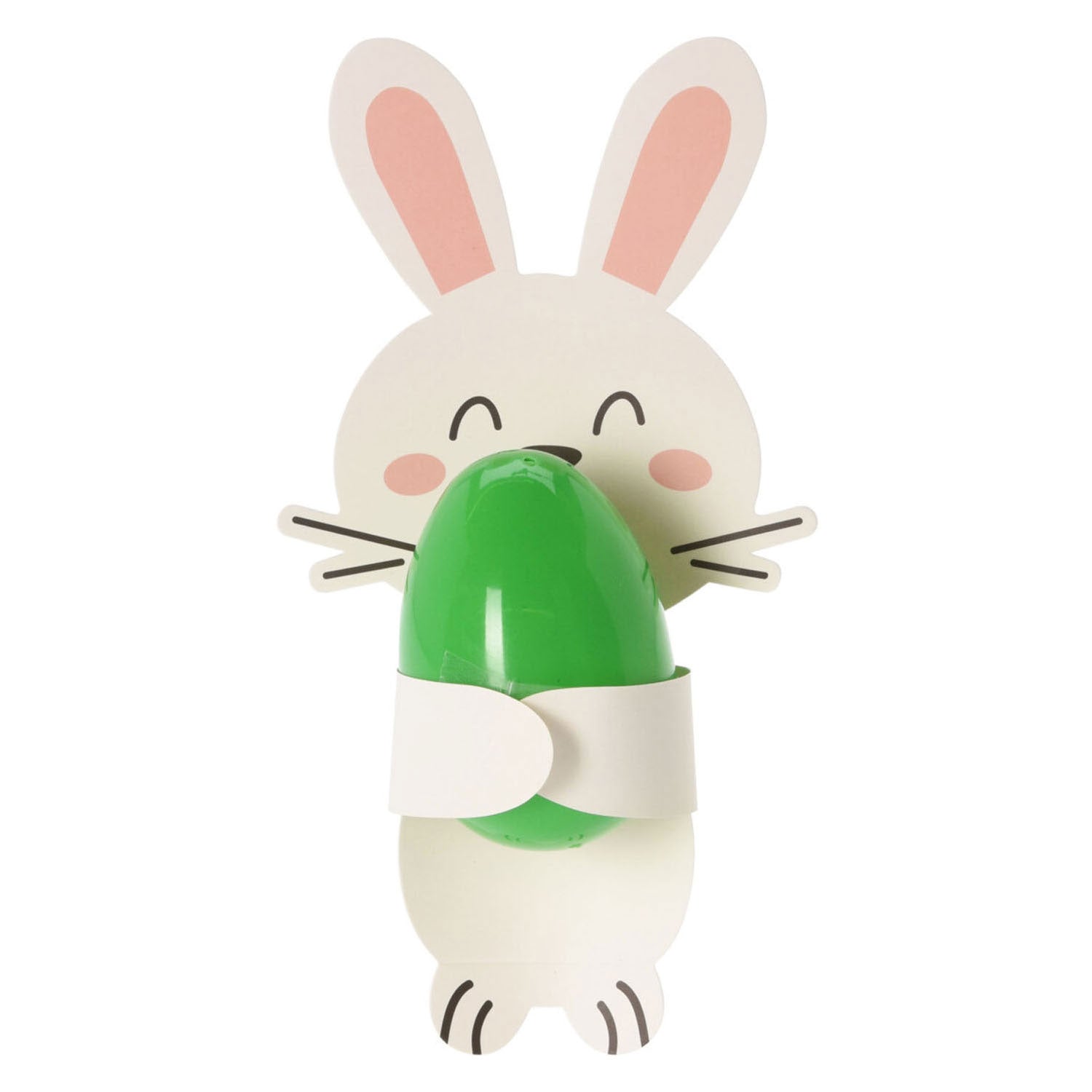 Knutselset paashaas met geschenkeieren, 8st.