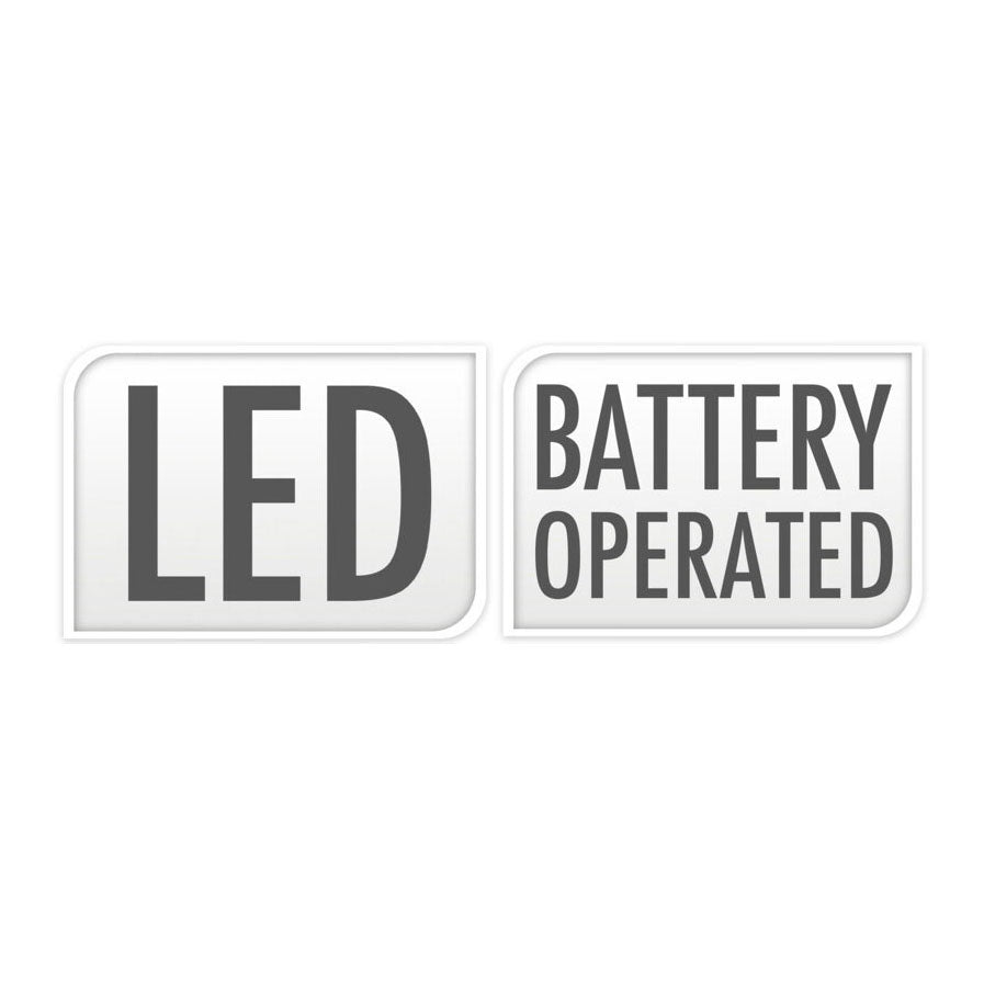 Kerststal met 6 figuren en licht