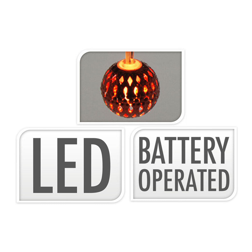 Nampook noname lichtslinger led lampjes kleur deco rood
