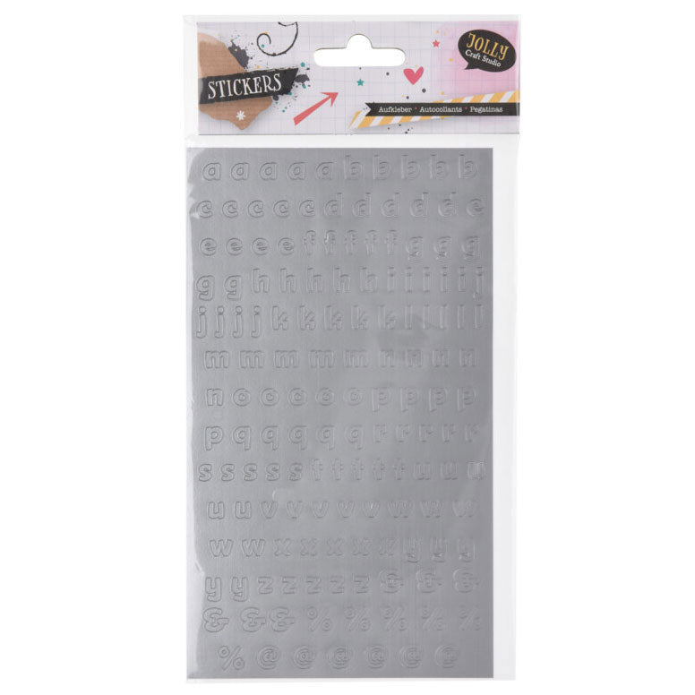 Stickers cijfers en letters