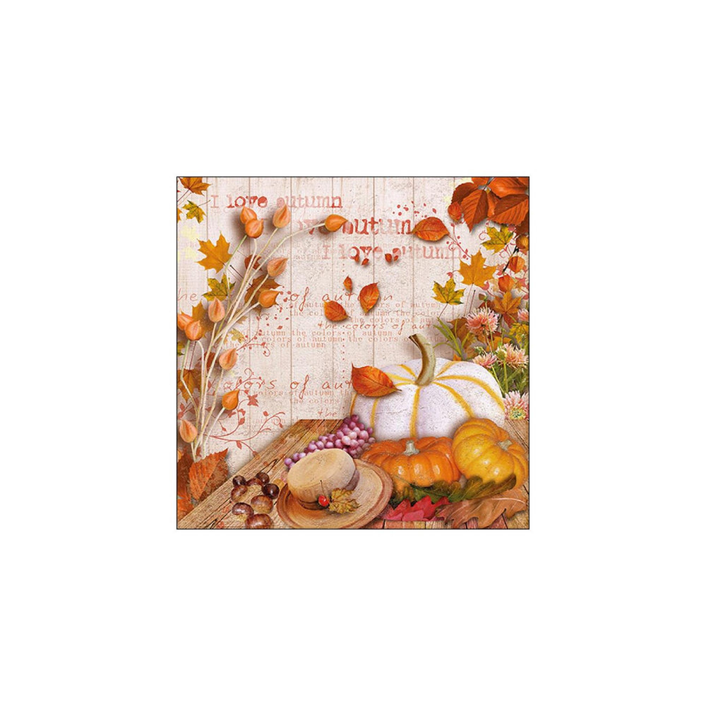 Ambiente servetten colours of autumn 33cm