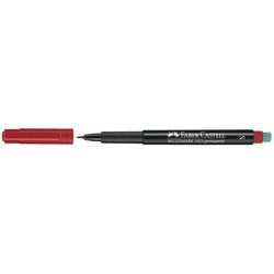 Overheadmarker faber-castell rood permanent