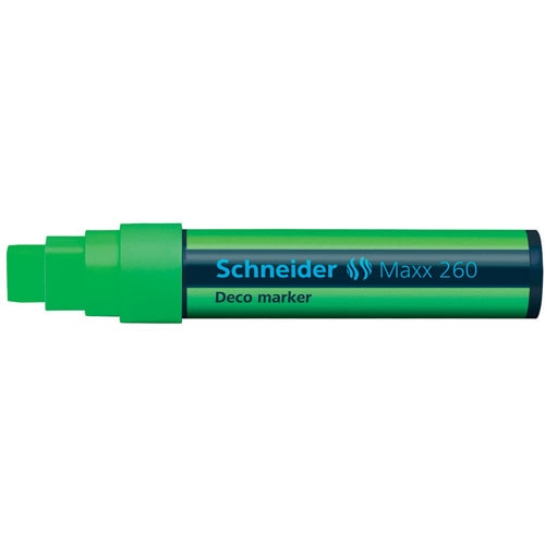Schneider schrijfwaren krijtmarker schneider maxx260 groen 5-15 mm