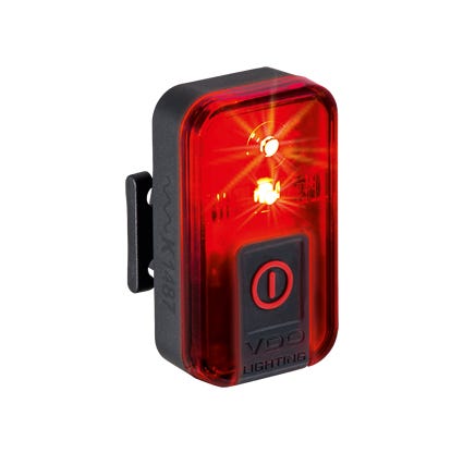Vdo eco light rood rl usb achterlicht li-on accu aan uit