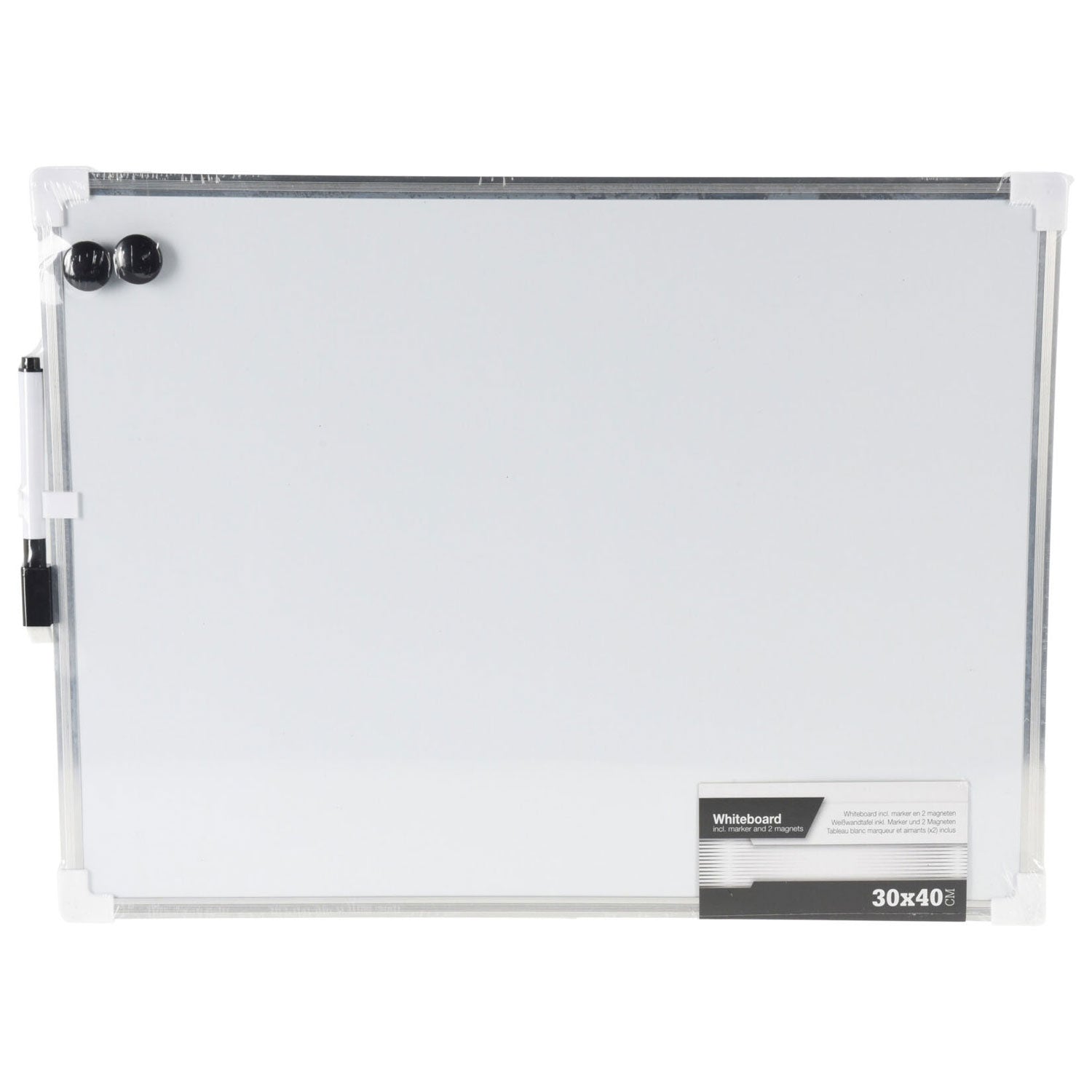 Whiteboard met marker, 30 x 40 cm