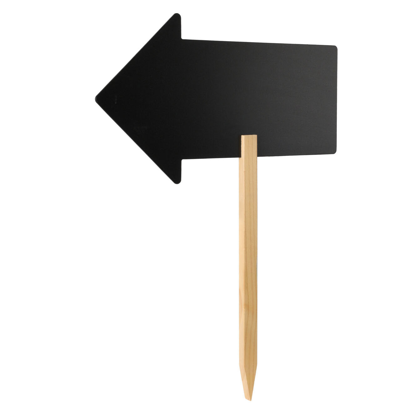 Krijtbord pijl op stok, 50cm