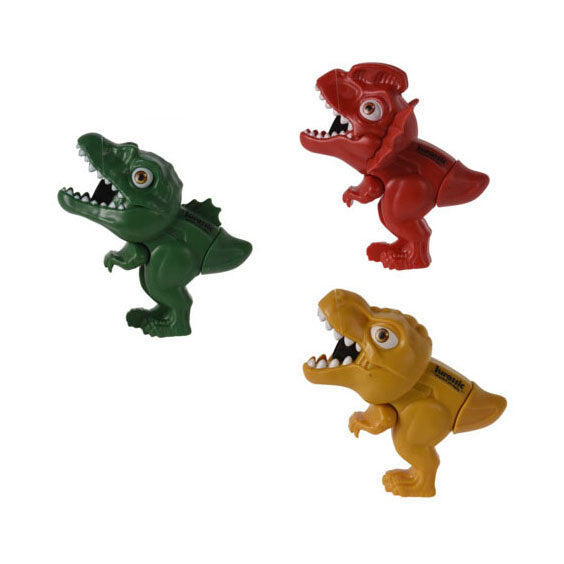 Afschietpistool Dino met Pijlen, 4dlg.