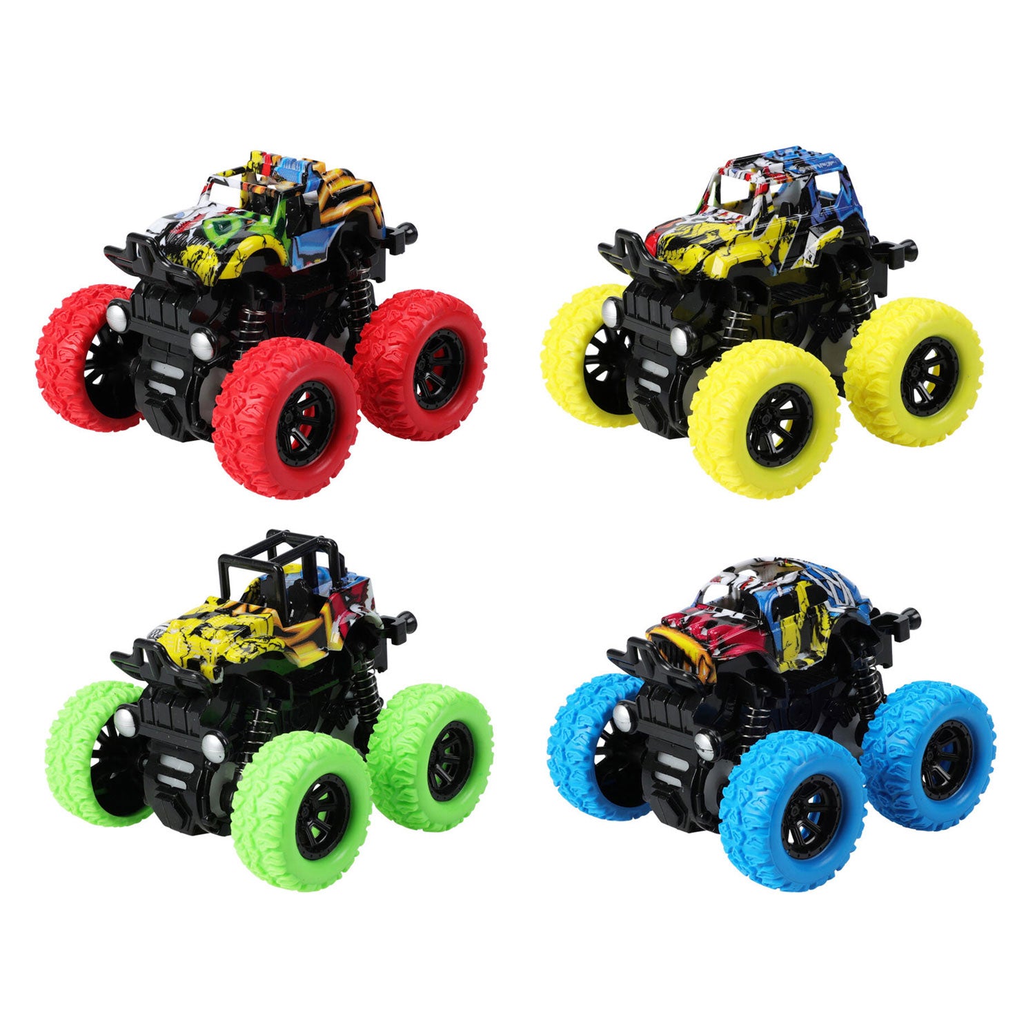 Koopman international bv frictie monstertruck graffiti, 9cm