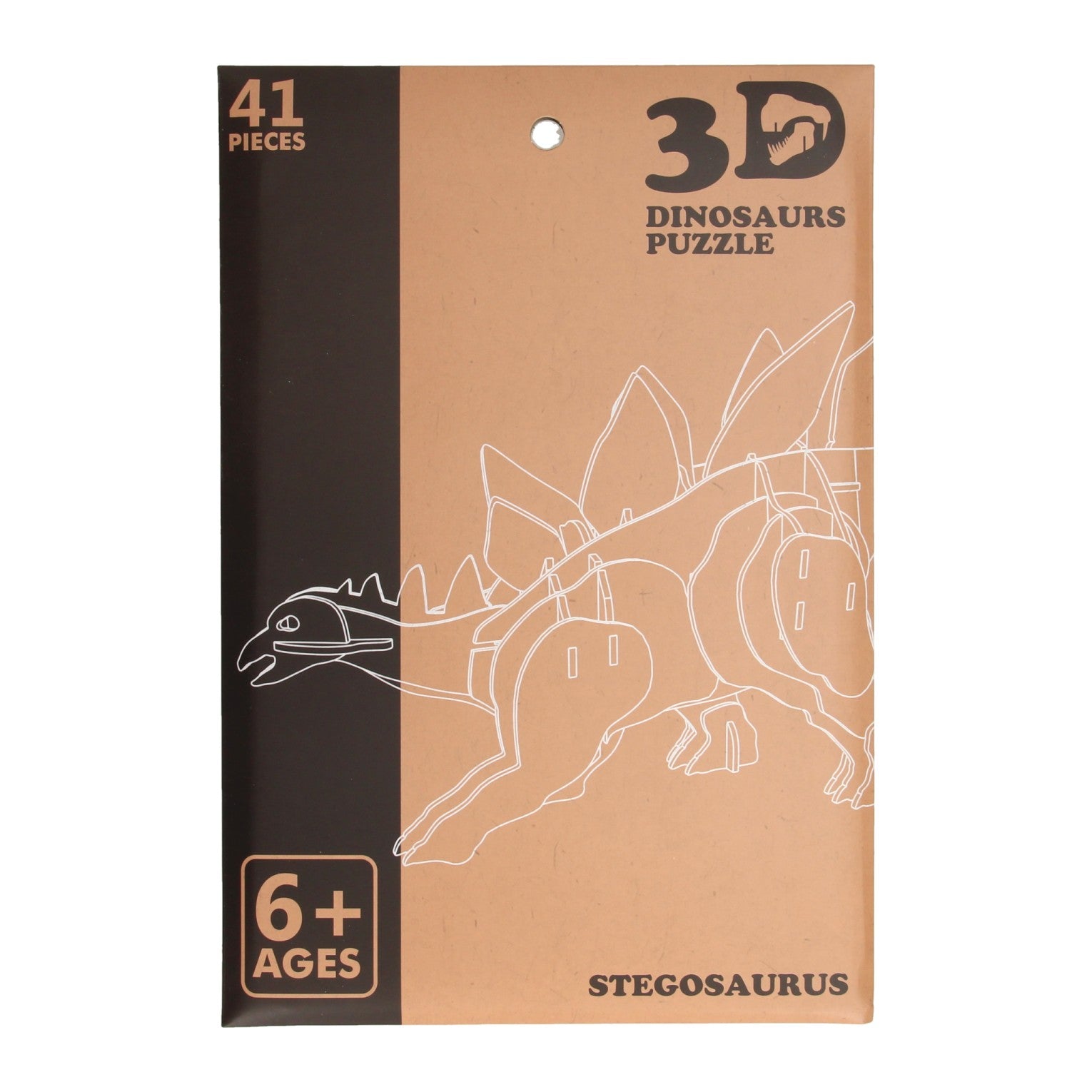 Koopman houten 3d puzzel dinosaurus