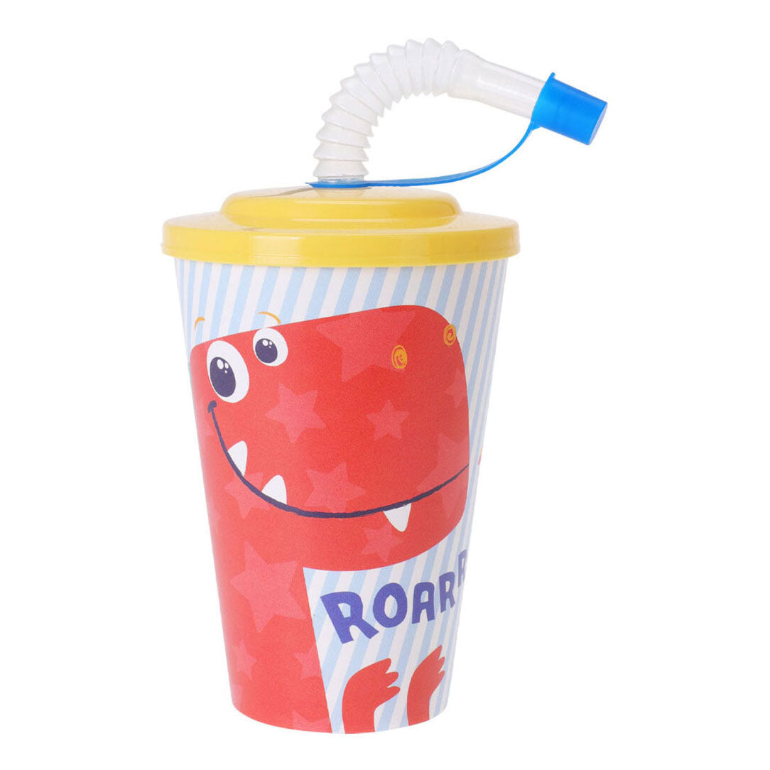 Kinderbeker met rietje