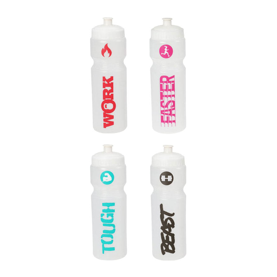Drinkfles bidon met tekst - 750ml