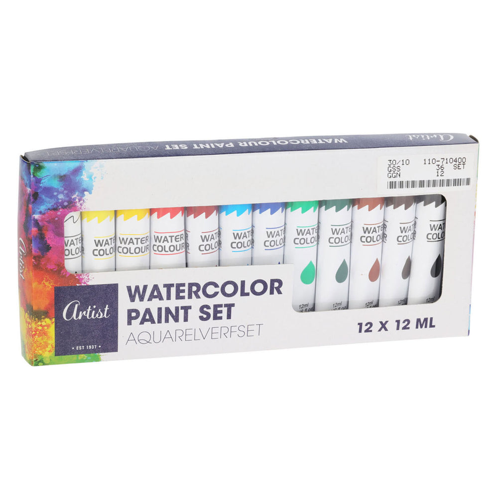 Aquarelverf, 10x12ml