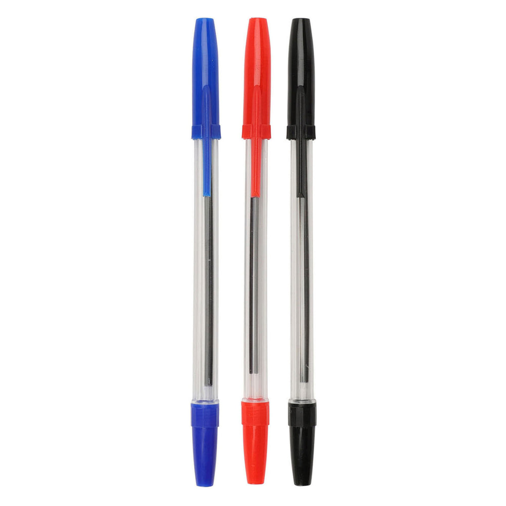 Balpennen in 3 kleuren, 8st.