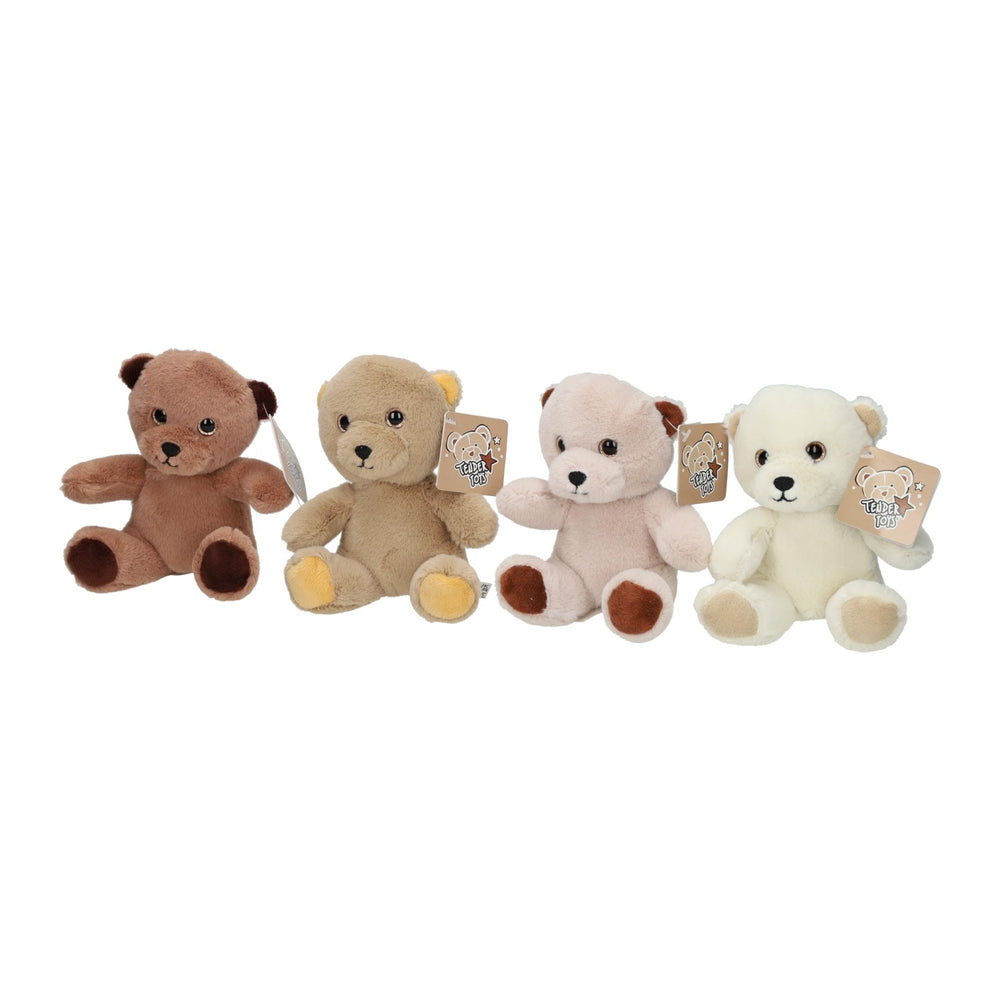 Knuffel bier pluche kleur, 14cm