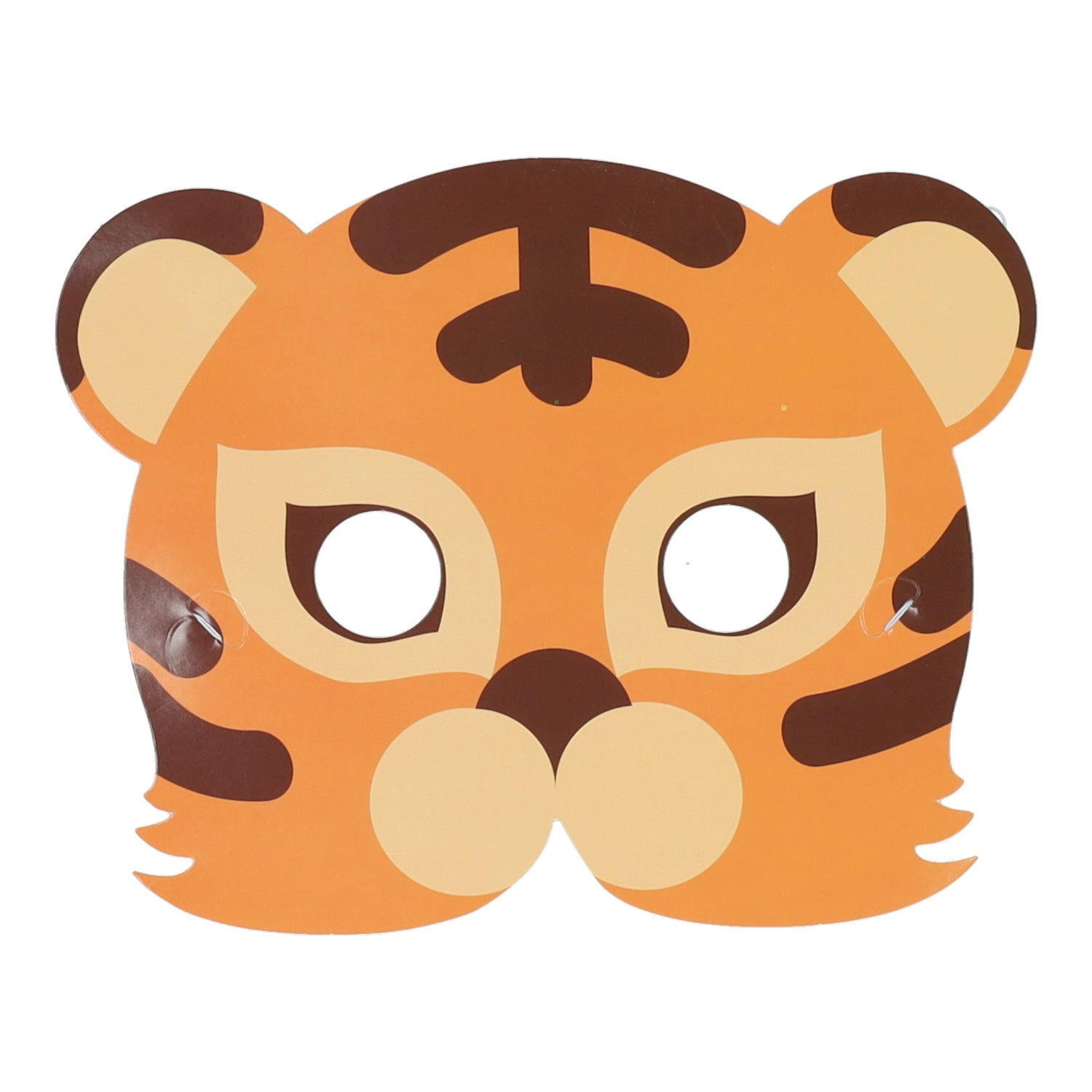 Masker jungle papierset, 8st.
