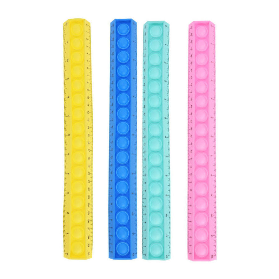 Pop it liniaal siliconen, 31cm