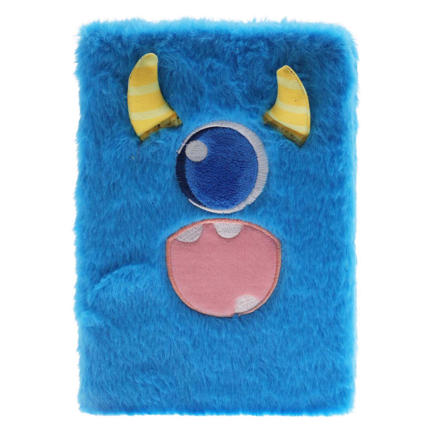 Koopman notitieboek pluche monster