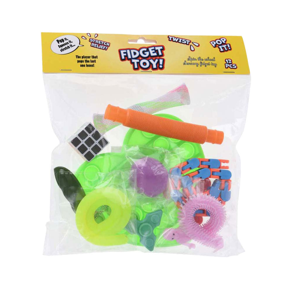 Koopman fidget speelgoed set, 12st.