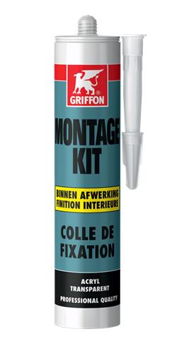 Griffon montagekit wit 310ml koker | 12 stuks
