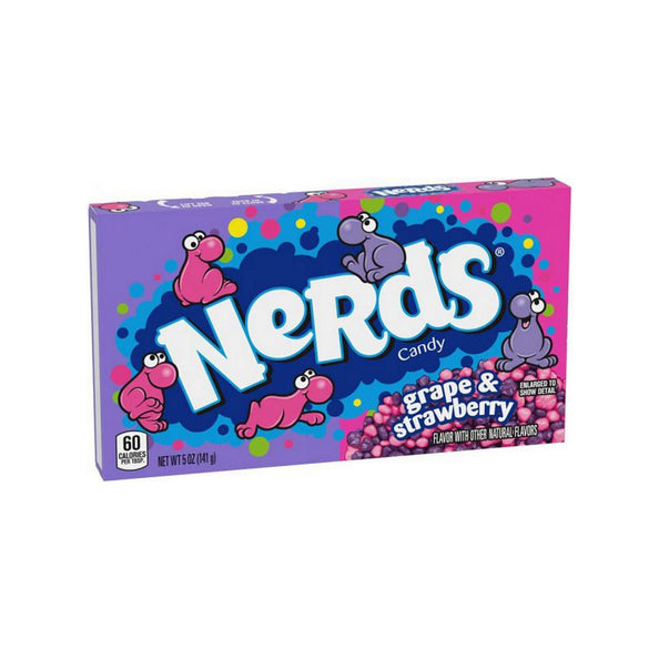 Nerds grape strawberry theatre box (12x 141gr)