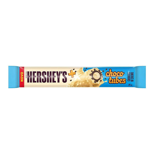 Hershey's choco tubes cookies cream (12x 25gr)