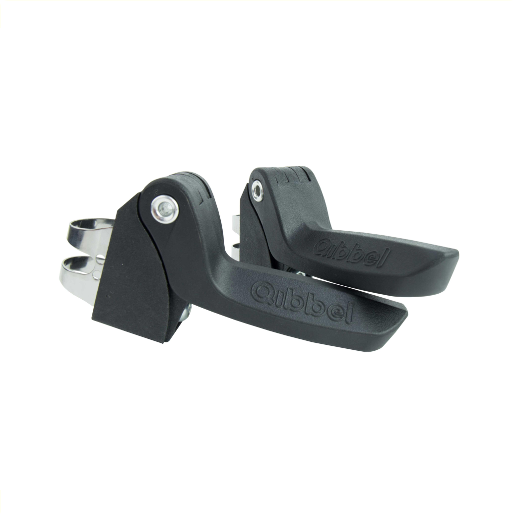 Widek b.v. voetsteunen qibbel junior 6+ (2 stuks) - zwart