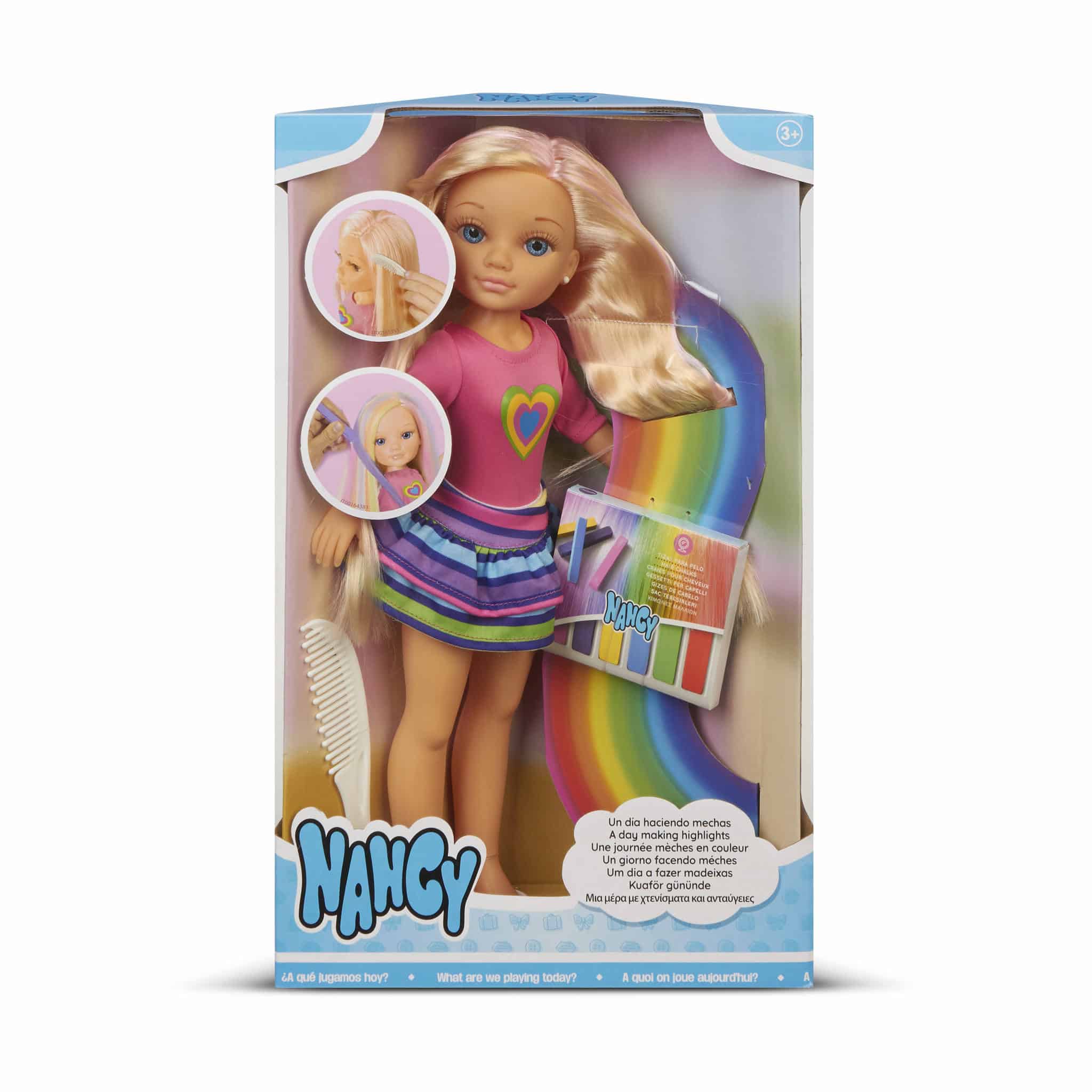 Famosa nancy pop een dagje hoogtepunten maken in vele kleuren