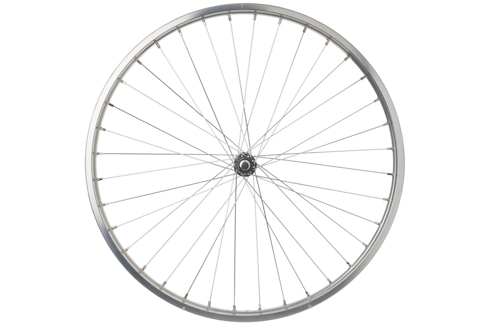Cordo voorwiel 26x1 3 8 22-590 vaste as rvs spaak chroom