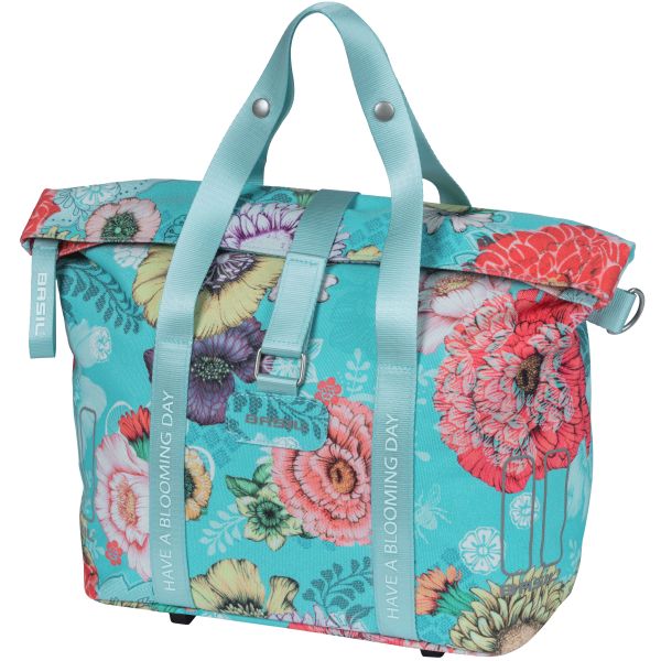 Basil Bloom Field fietshandtas MIK-KF-haak, blauw, 8-11L