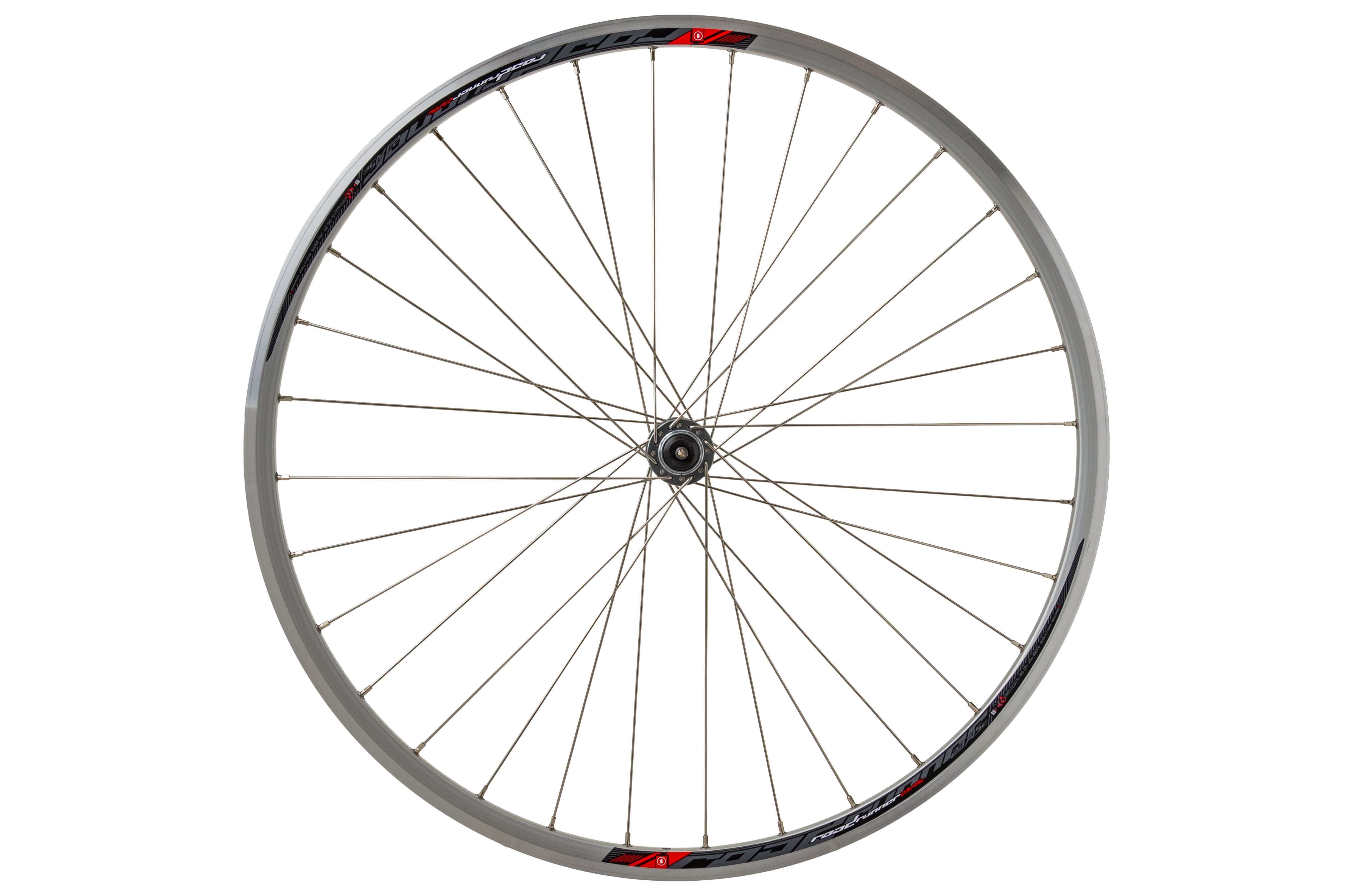 Cordo voorwiel 28x1-15-622 mach1 roadrunner velg tiagra naaf dt spaak zilver