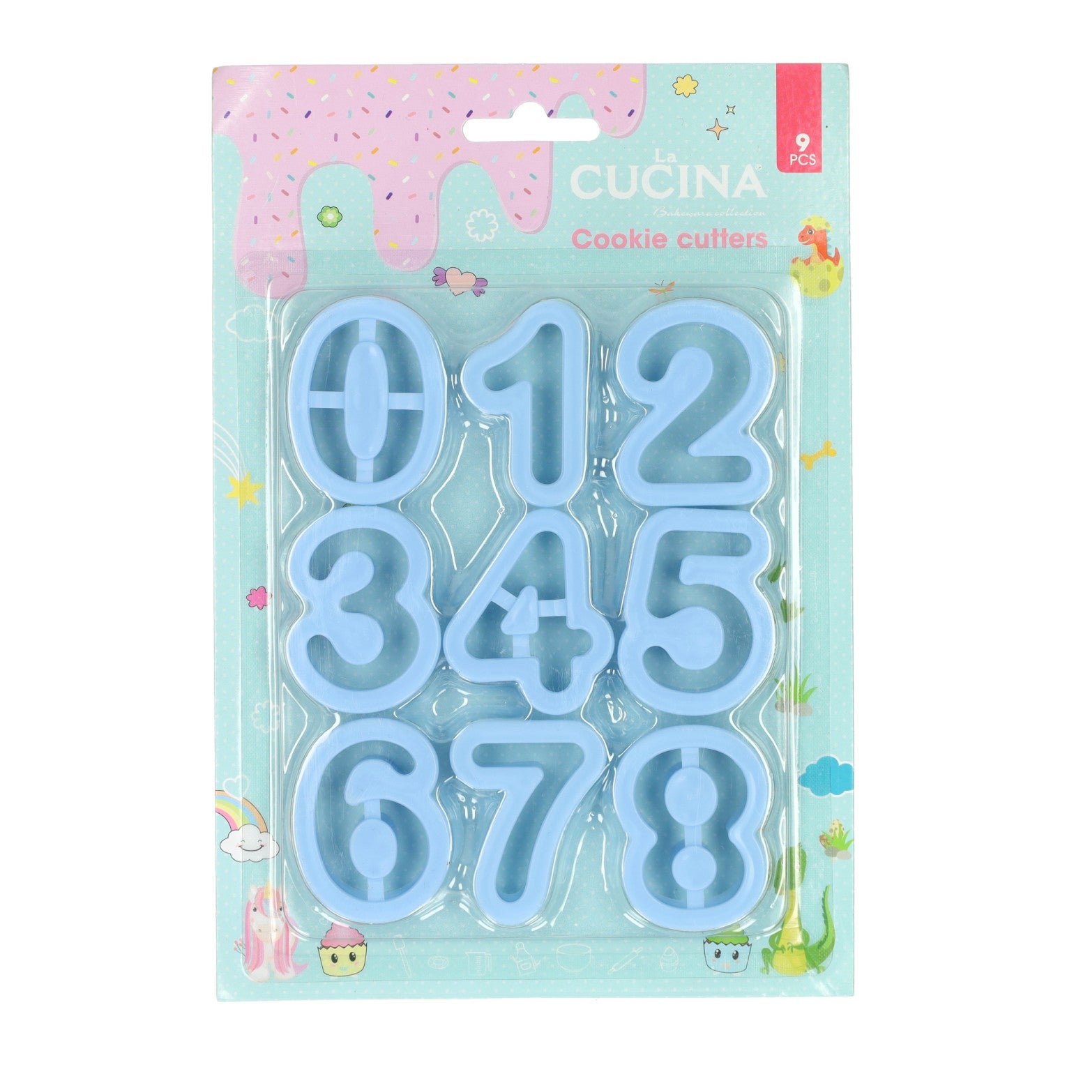 Set uitsteekvormen cijfers - 9st.