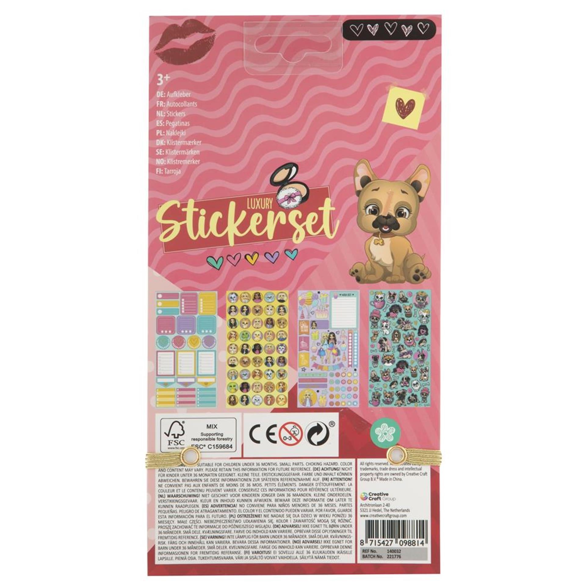 Besties luxe stickerboek