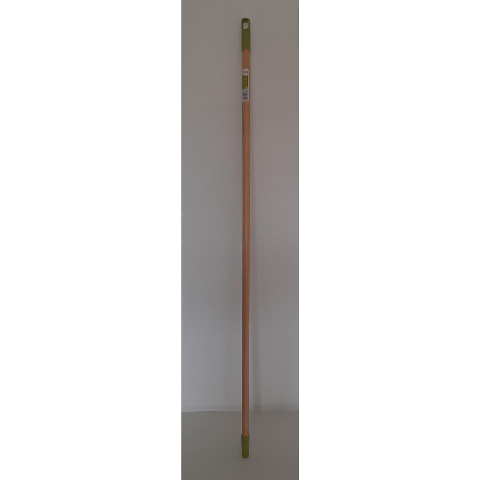 Linea houten staal met schroefdraad 130 cm