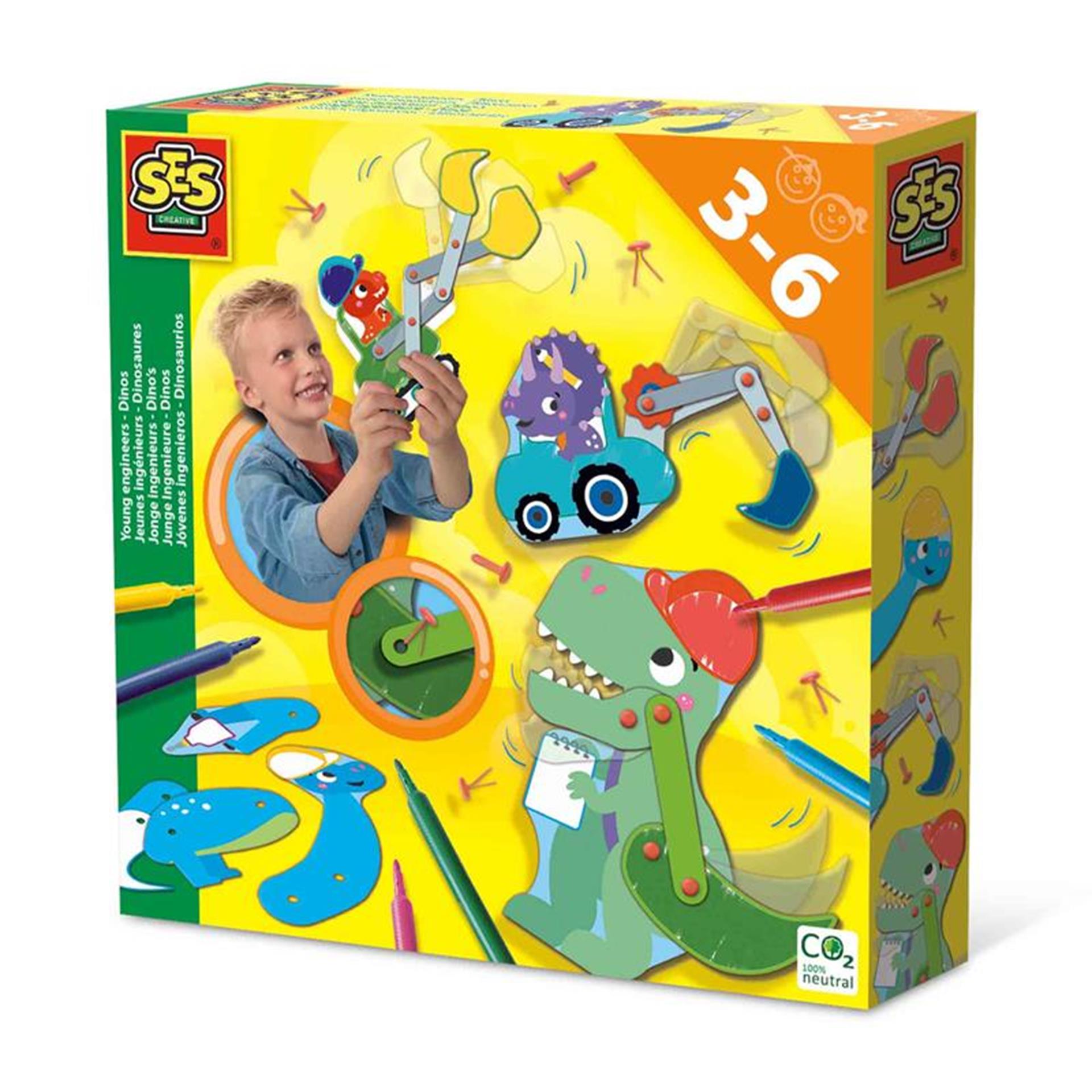 Zijn jonge ingenieurs - dino's
