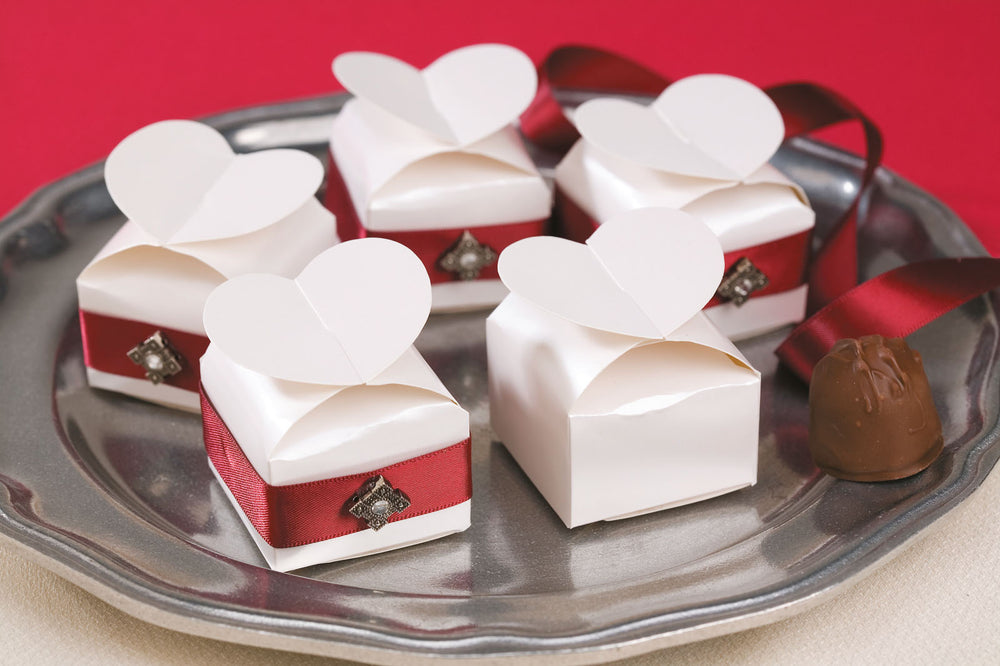 Darice • doosjes 4cm parelmoer