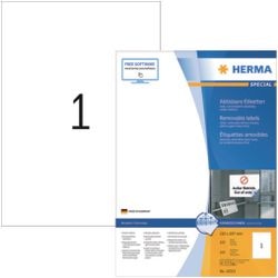 Herma etiketten a4 wit 210x297 mm ablösb. papier 100 st.