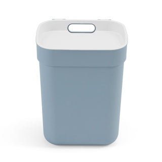 Curver ready to collect prullenbak 10l blauw grijs