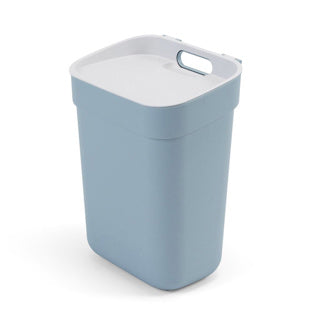 Curver ready to collect prullenbak 10l blauw grijs