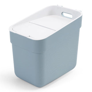 Curver afvalbak inzamelklaar 20l blauw grijs