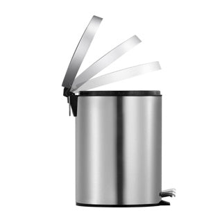 Ekopedaalemmer 5l klassiek mat RVS