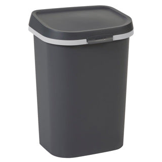 Curver mistral platte afvalbak 25l antraciet