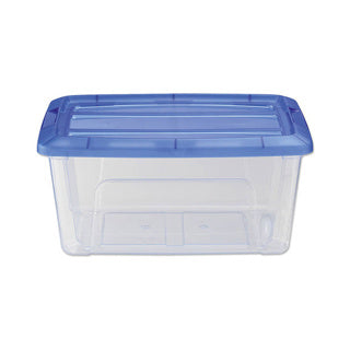 Iris topbox 15l 39x29x18,6 cm blauw