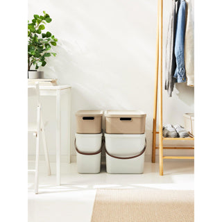 Decoratie opbergbox albula light 12 l maretak wit