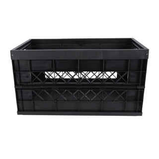 Sunware vierkante vouwkrat heavy duty 45l zwart